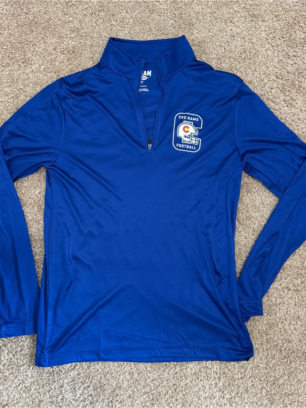 CSU Rams Blue Quarter-Zip
